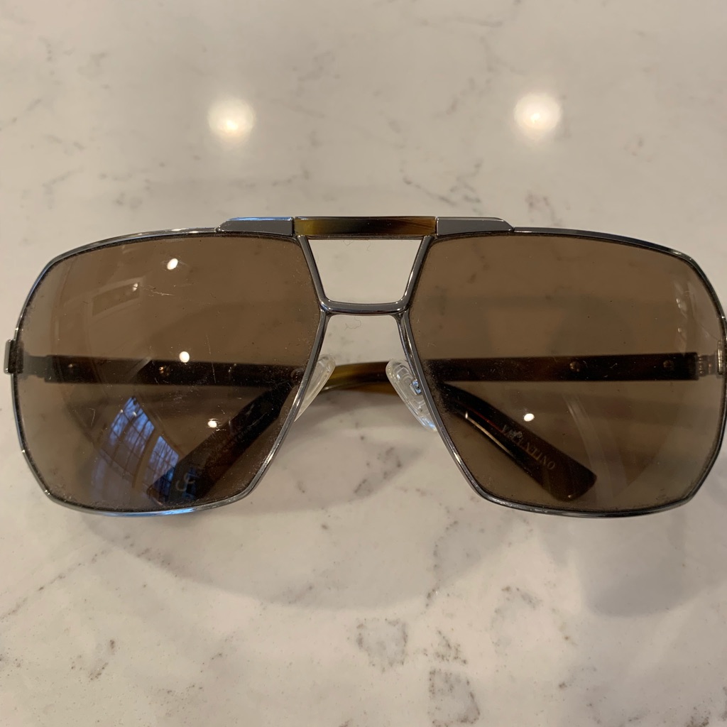 Valentino Aviator Sunglasses Authentic Unisex!